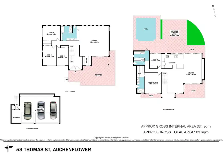 Floorplan of Homely house listing, 53 Thomas Street, Auchenflower QLD 4066