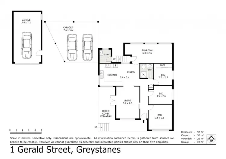 Floorplan of Homely house listing, 1 Gerald Street, Greystanes NSW 2145