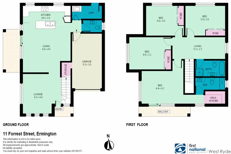 Floorplan of Homely house listing, 11 Forrest Street, Ermington NSW 2115