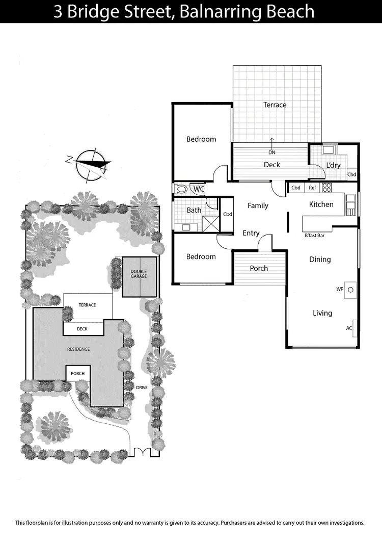 Floorplan of Homely house listing, 3 Bridge Street, Balnarring Beach VIC 3926