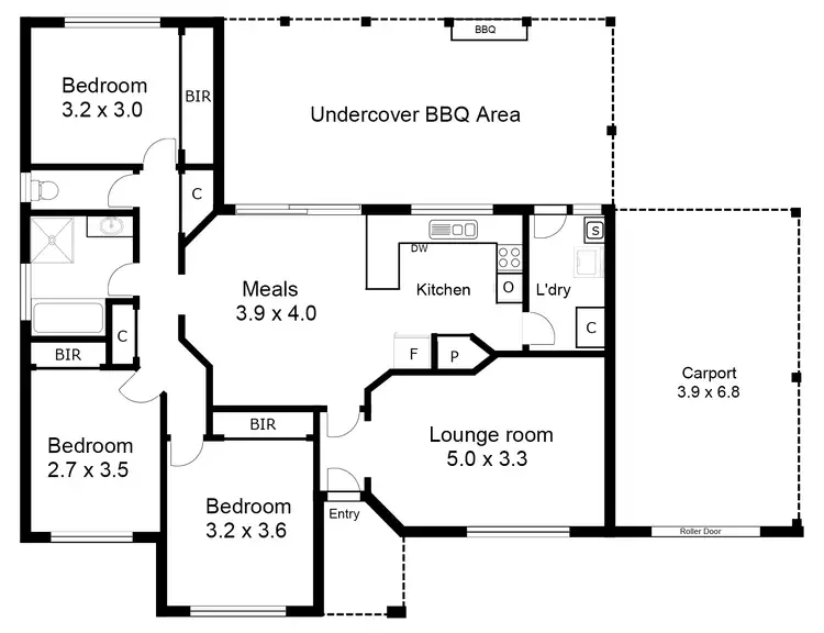Floorplan of Homely house listing, 24 Yentoo Drive, Glenfield Park NSW 2650