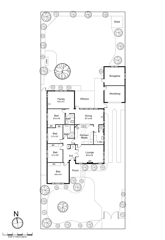 Floorplan of Homely house listing, 35 Wingate Street, Bentleigh East VIC 3165