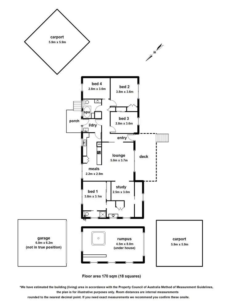 Floorplan of Homely house listing, 2 Russell Road, Gembrook VIC 3783
