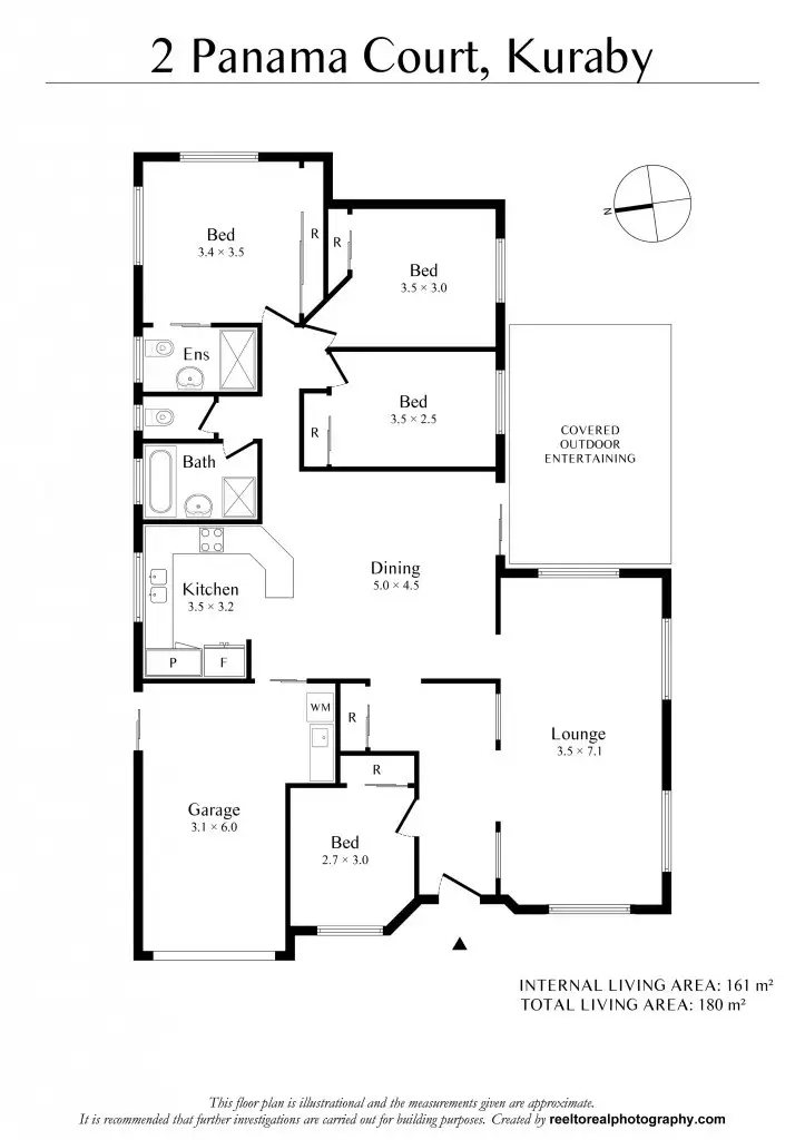 Floorplan of Homely house listing, 2 Panama Court, Kuraby QLD 4112
