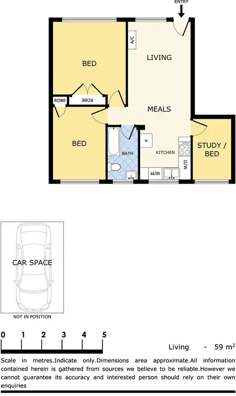 Floorplan of Homely apartment listing, 10/25 Lillimur Road, Ormond VIC 3204