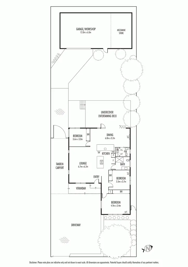 Floorplan of Homely house listing, 19 Dromana Avenue, Bentleigh East VIC 3165
