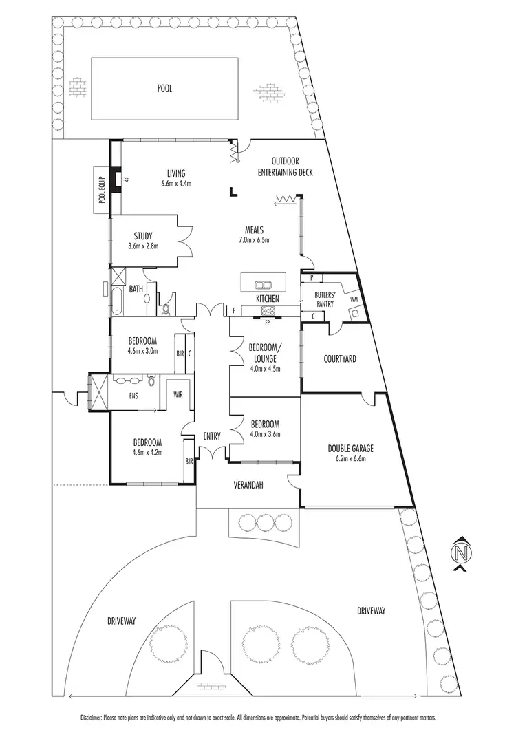 Floorplan of Homely house listing, 5 Daniell Crescent, Caulfield VIC 3162