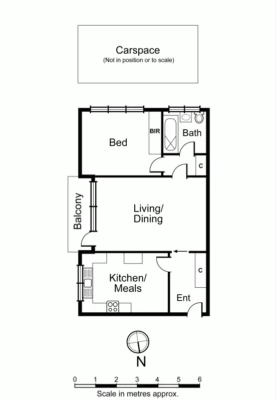 Floorplan of Homely apartment listing, 12/42 Winter Street, Malvern VIC 3144