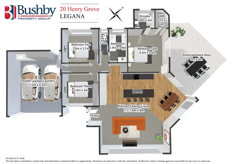 Floorplan of Homely house listing, 20 Henry Grove, Legana TAS 7277