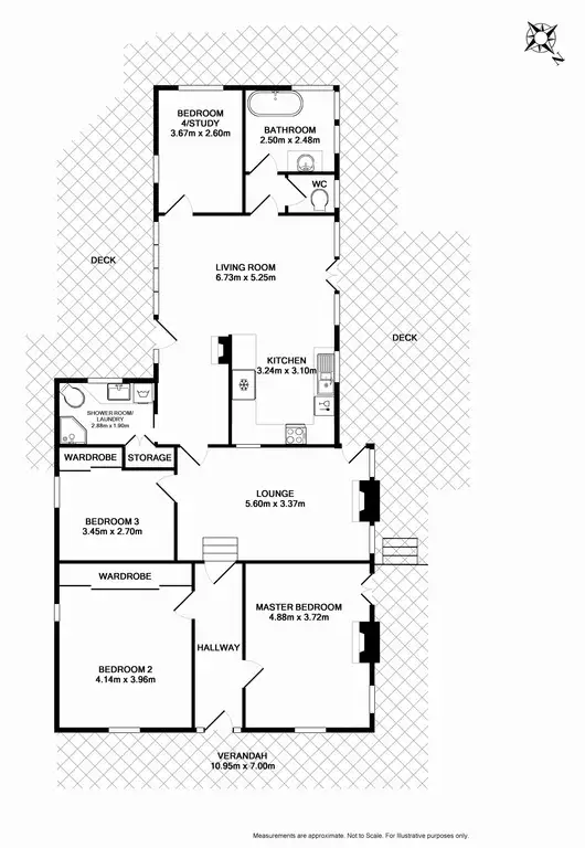 Floorplan of Homely house listing, 57 Camp Street, Beechworth VIC 3747