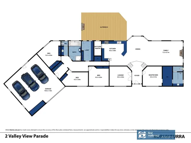 Floorplan of Homely house listing, 2-4 Valley View Parade, Korumburra VIC 3950