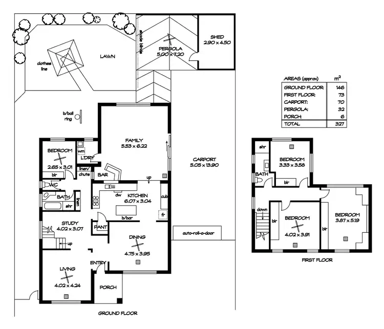 Floorplan of Homely house listing, 6 Hartog Street, Flinders Park SA 5025