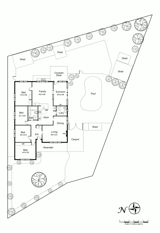 Floorplan of Homely house listing, 2 Patricia Street, Bentleigh East VIC 3165
