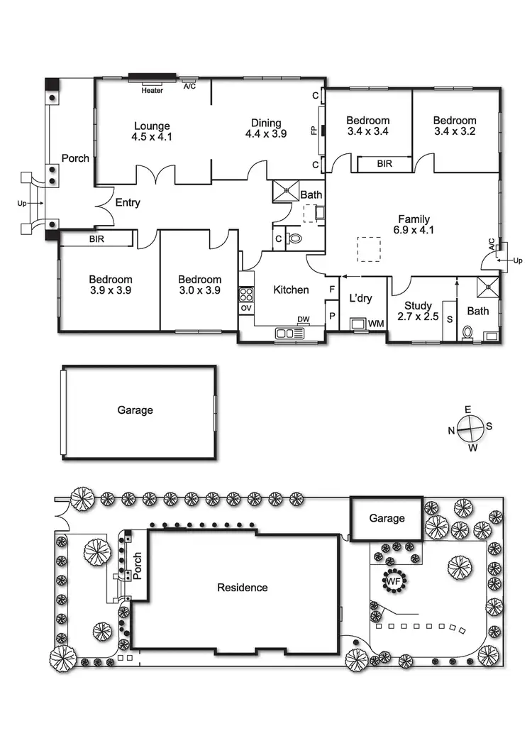 Floorplan of Homely house listing, 537 Neerim Road, Murrumbeena VIC 3163