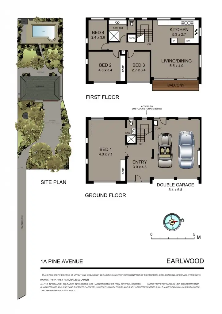 Floorplan of Homely house listing, 1A Pine Avenue, Earlwood NSW 2206