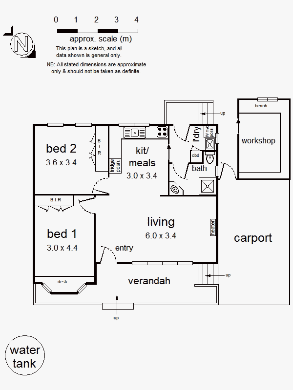 Floorplan of Homely unit listing, 2/110 Bedford Road, Heathmont VIC 3135