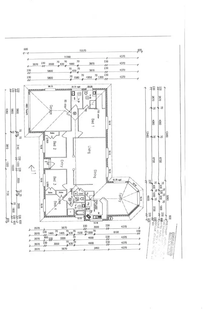 Floorplan of Homely house listing, 1 Blessington Way, Flinders View QLD 4305