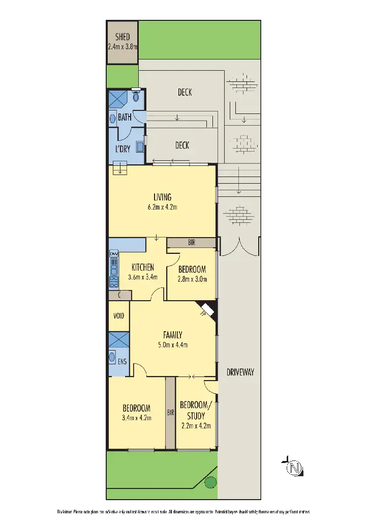 Floorplan of Homely house listing, 210 Nepean Highway, Edithvale VIC 3196