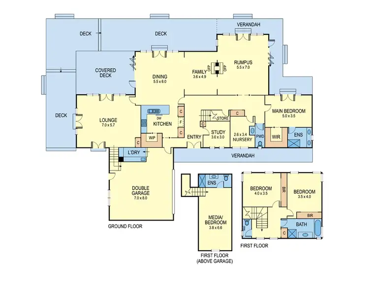 Floorplan of Homely house listing, 155 Loutitt Bay Road, Freshwater Creek VIC 3217