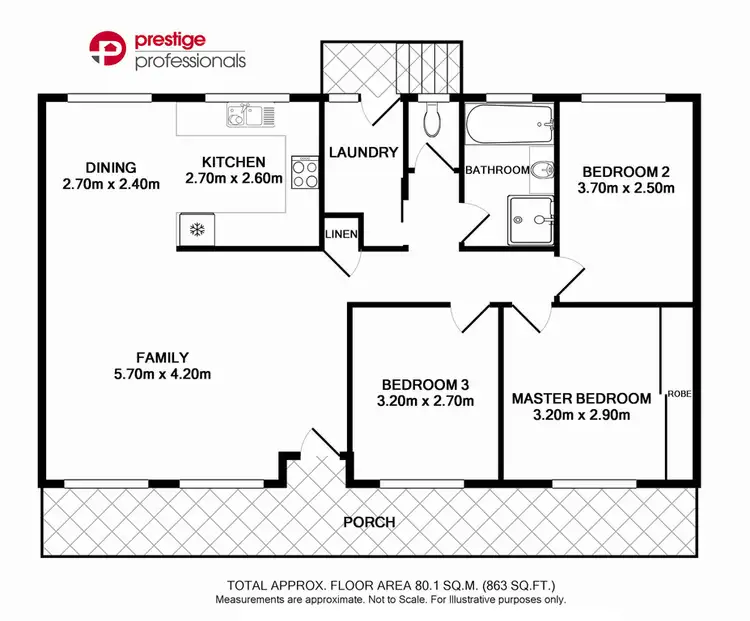 Floorplan of Homely house listing, 66 Evelyn Street, Macquarie Fields NSW 2564
