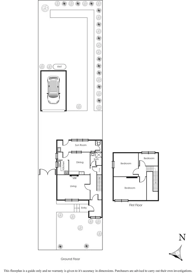 Floorplan of Homely house listing, 45 Crichton Avenue, Port Melbourne VIC 3207