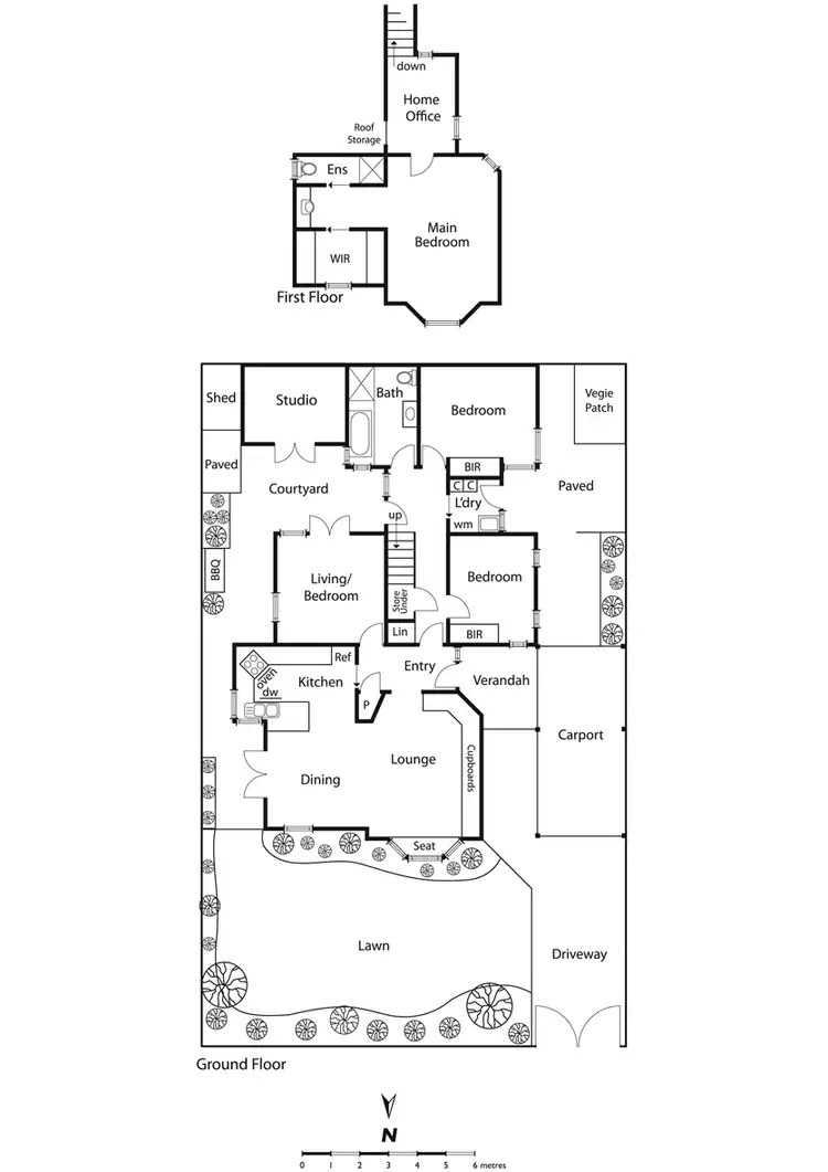 Floorplan of Homely house listing, 8 Grange Road, Sandringham VIC 3191