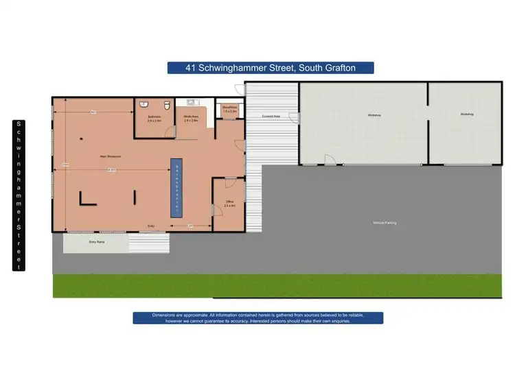 Floorplan of Homely house listing, 41 Schwinghammer Street, South Grafton NSW 2460