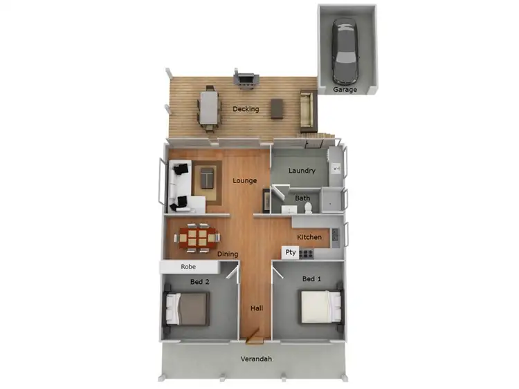 Floorplan of Homely house listing, 5 Rickard Road, Warrimoo NSW 2774