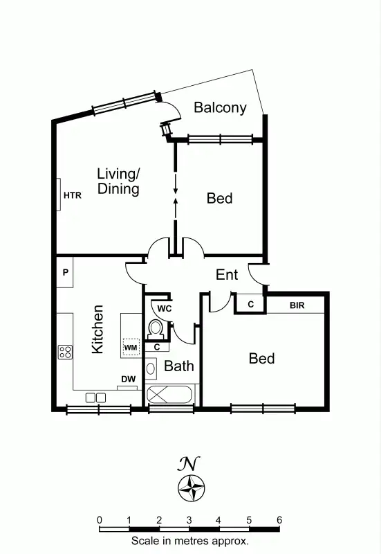 Floorplan of Homely apartment listing, 10/12a A'Beckett Street, Prahran VIC 3181