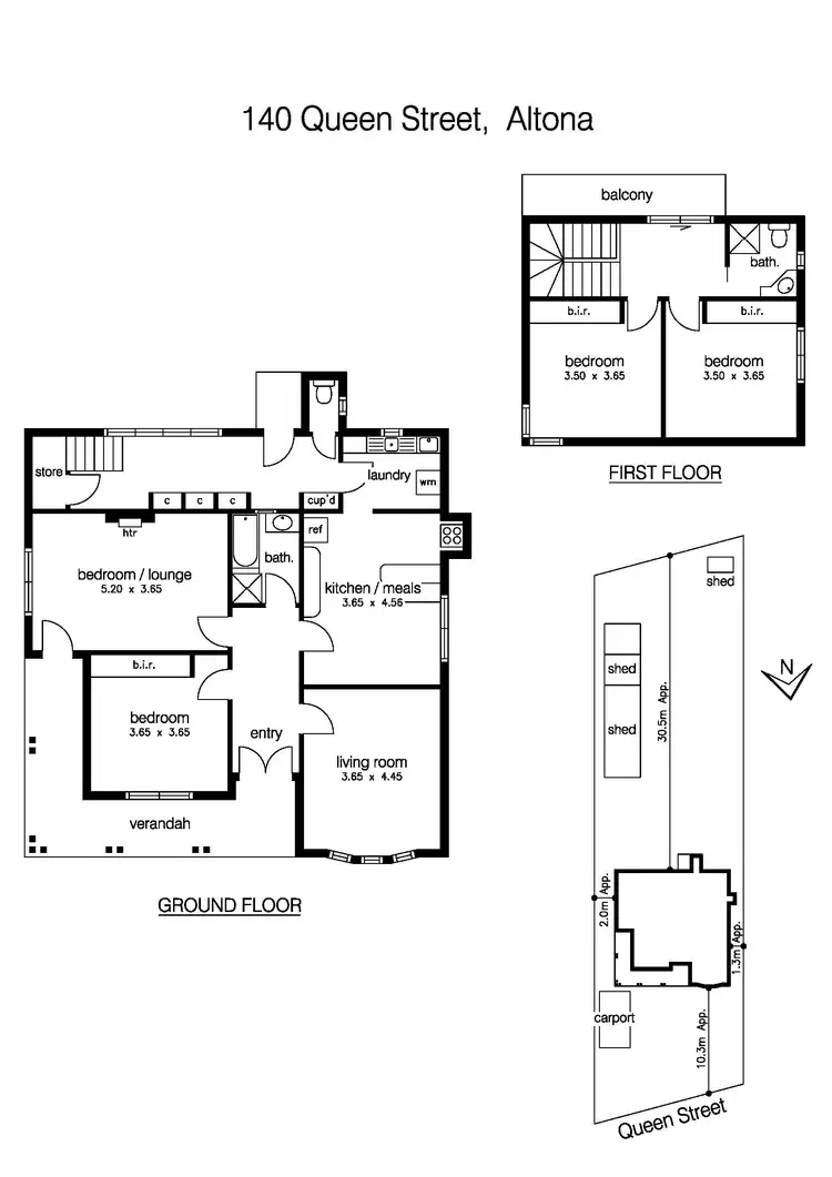 Floorplan of Homely house listing, 140 Queen Street, Altona VIC 3018