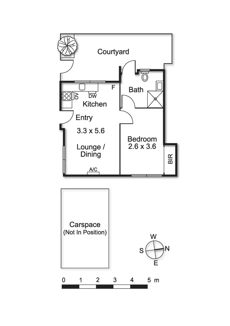 Floorplan of Homely apartment listing, 8/70 Grange Road, Carnegie VIC 3163