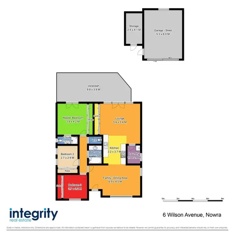 Floorplan of Homely house listing, 6 Wilson Avenue, Nowra NSW 2541