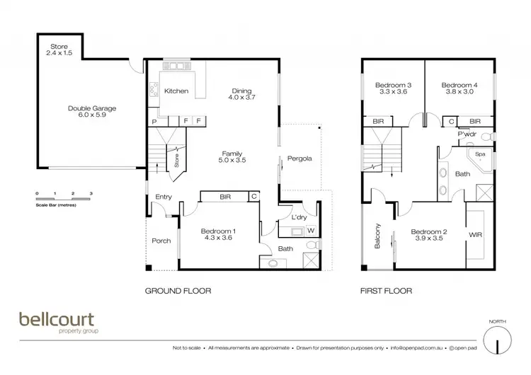 Floorplan of Homely house listing, 151C Wilding Street, Doubleview WA 6018