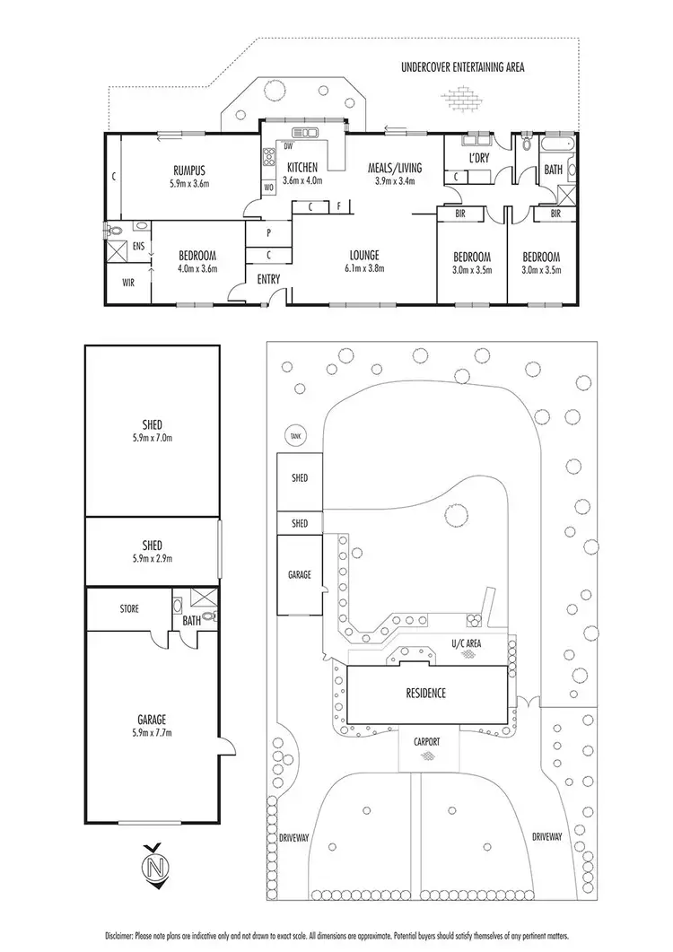 Floorplan of Homely house listing, 95 Grey Street, Darley VIC 3340