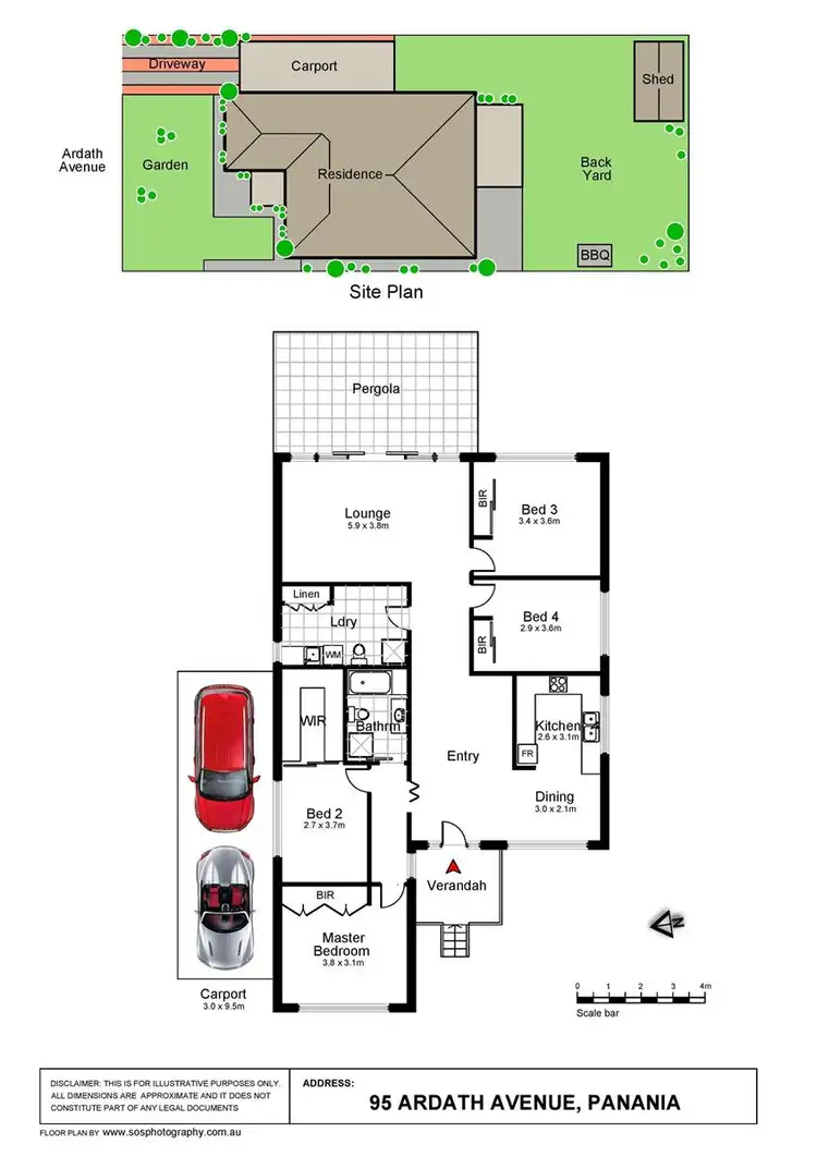 Floorplan of Homely house listing, 95 Ardath Avenue, Panania NSW 2213