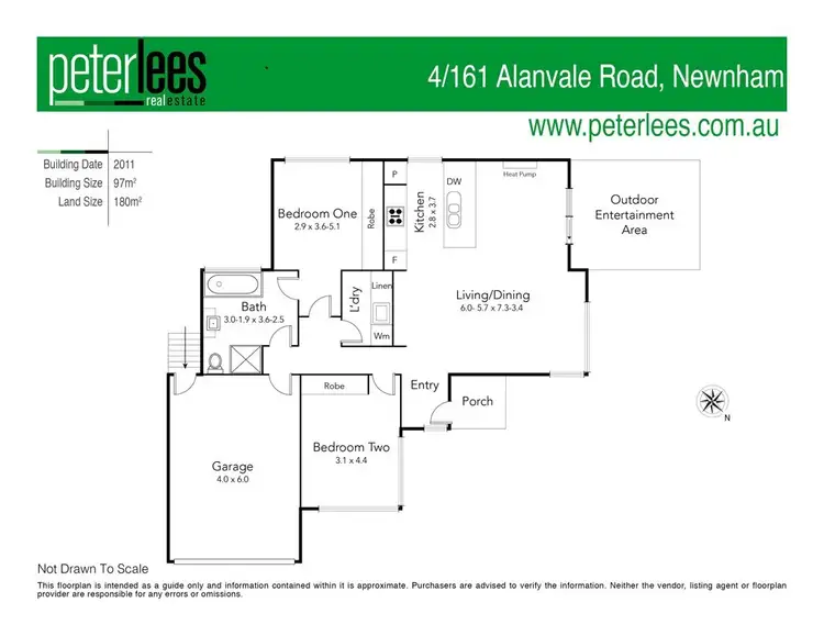 Floorplan of Homely unit listing, 4/161 Alanvale Road, Newnham TAS 7248