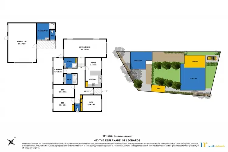Floorplan of Homely house listing, 493 The Esplanade, St Leonards VIC 3223