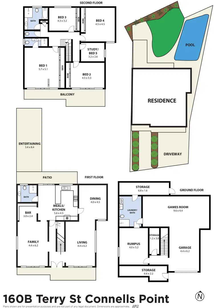 Floorplan of Homely house listing, 160b Terry Street, Connells Point NSW 2221