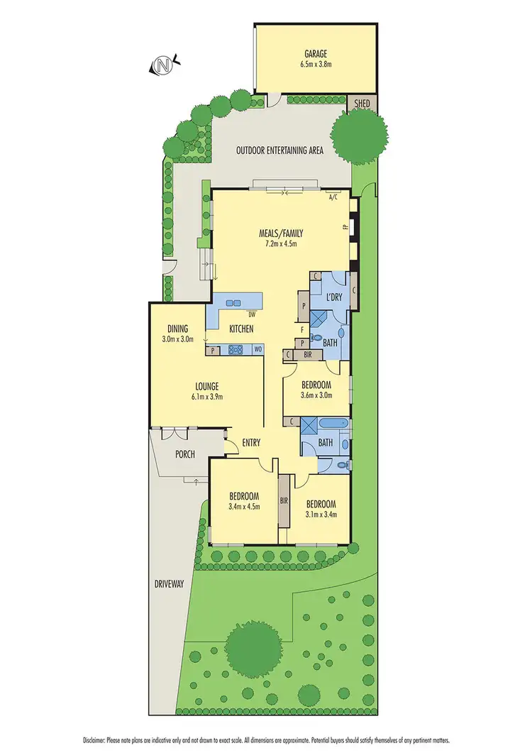 Floorplan of Homely house listing, 1/1 Davy Lane, Forest Hill VIC 3131