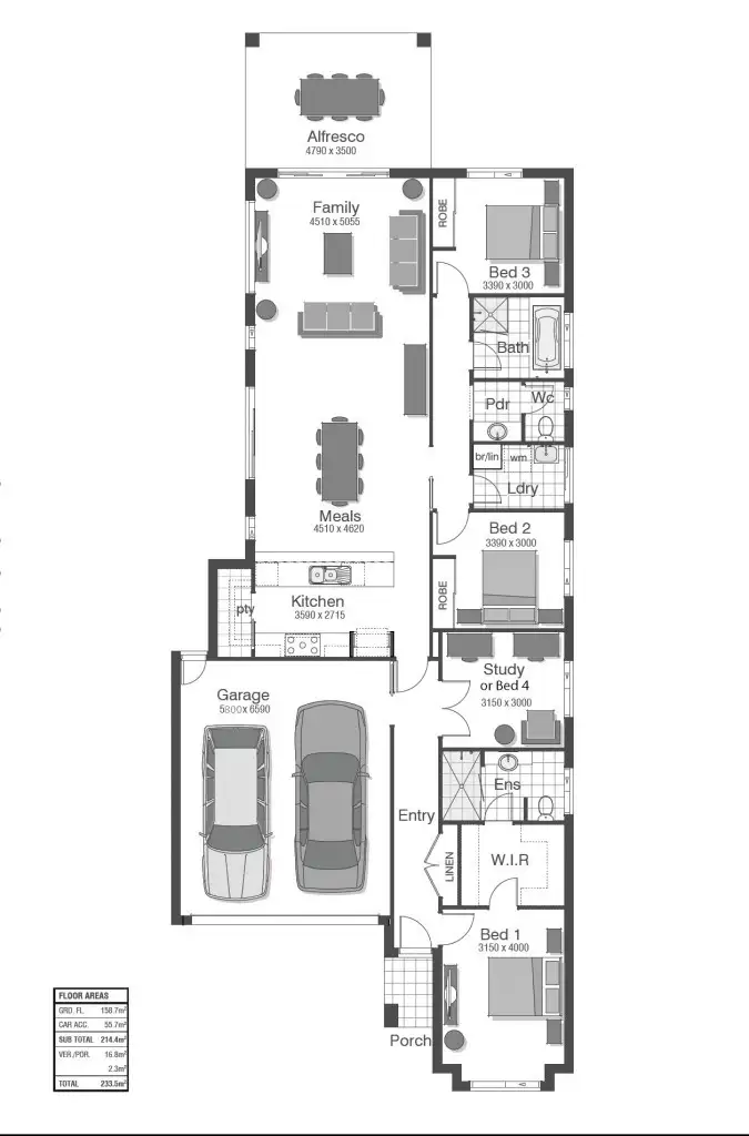 Floorplan of Homely house listing, 4 Balmoral Avenue, Magill SA 5072