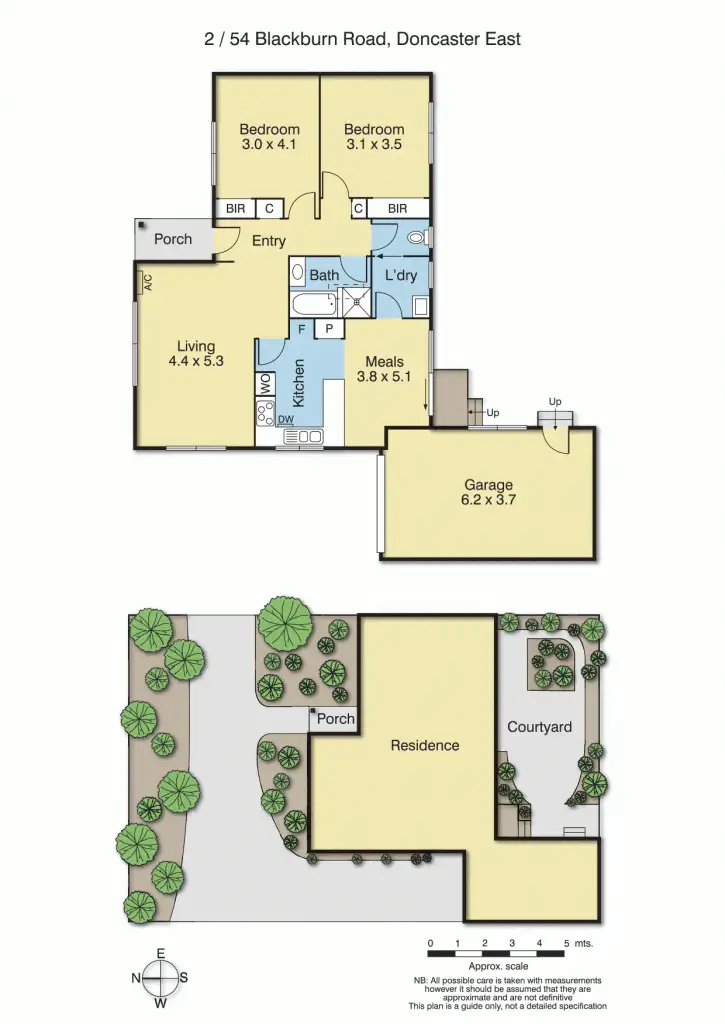 Floorplan of Homely unit listing, 2/54 Blackburn Road, Doncaster East VIC 3109