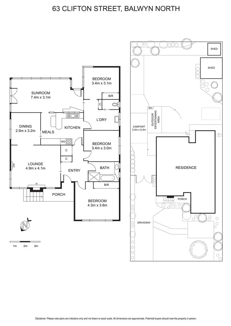 Floorplan of Homely house listing, 63 Clifton Street, Balwyn North VIC 3104