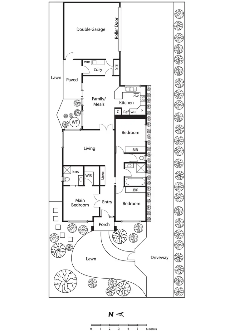 Floorplan of Homely townhouse listing, 1/2 McLauchlin Avenue, Sandringham VIC 3191