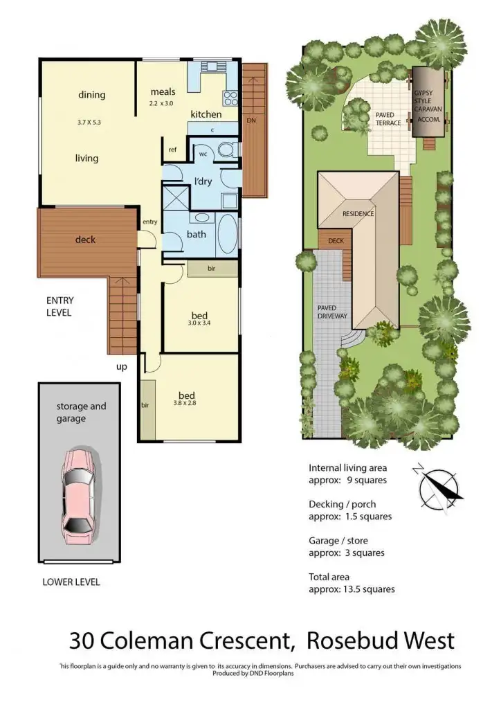 Floorplan of Homely house listing, 30 Coleman Crescent, Rosebud West VIC 3940