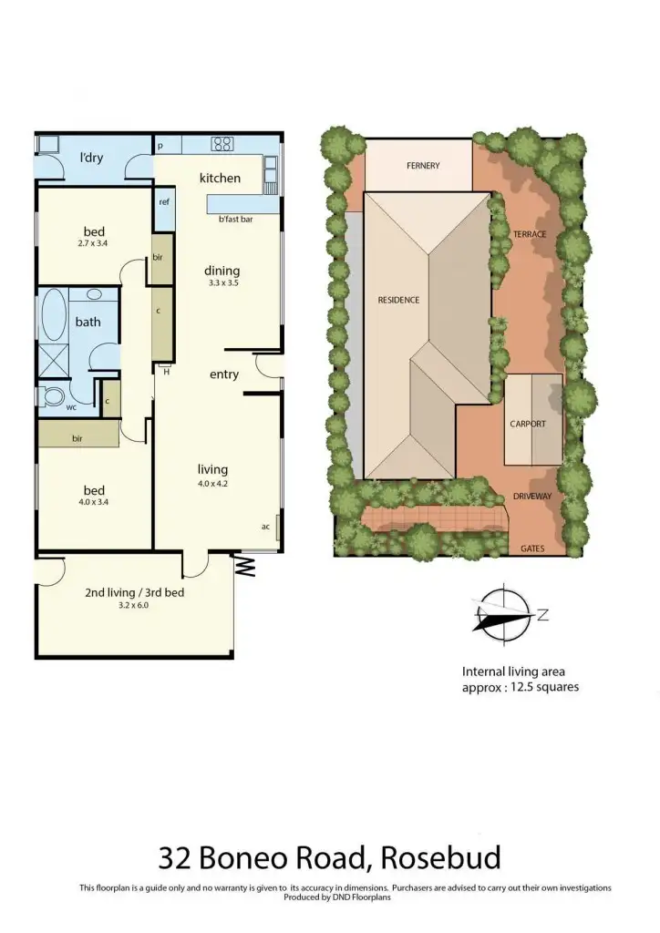 Floorplan of Homely house listing, 32 Boneo Road, Rosebud VIC 3939