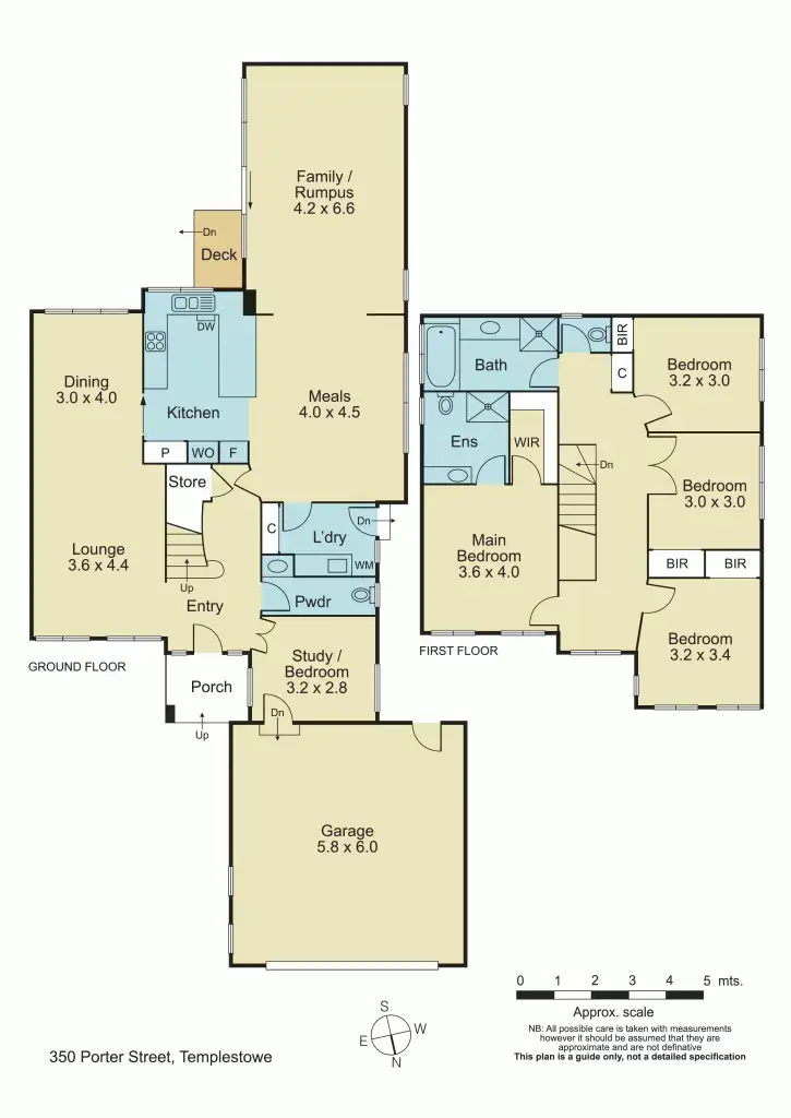 Floorplan of Homely house listing, 350 Porter Street, Templestowe VIC 3106