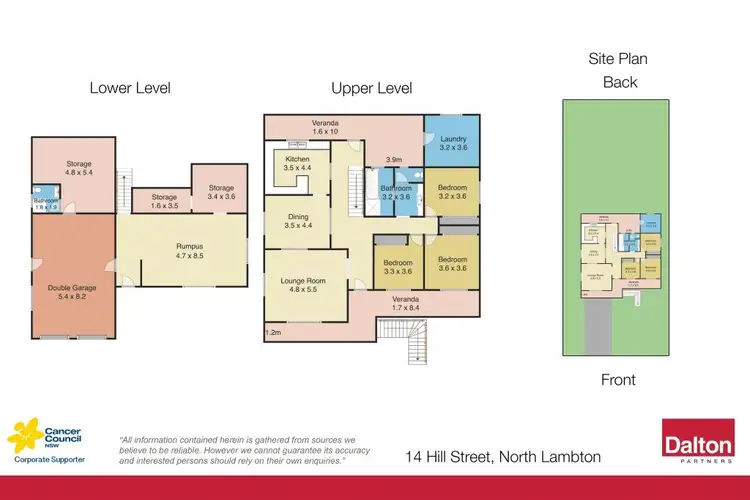 Floorplan of Homely house listing, 14 Hill Street, North Lambton NSW 2299