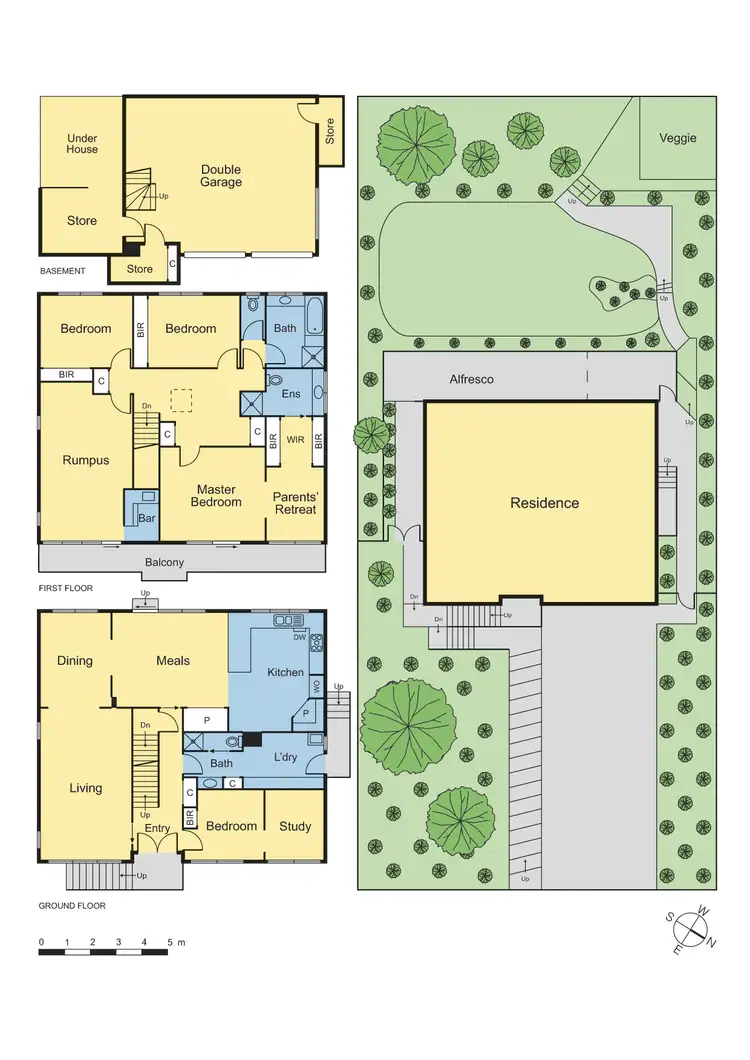 Floorplan of Homely house listing, 18 Barriedale Court, Eltham VIC 3095