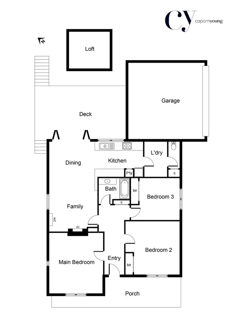Floorplan of Homely house listing, 52 Brandon Street, Kensington WA 6151
