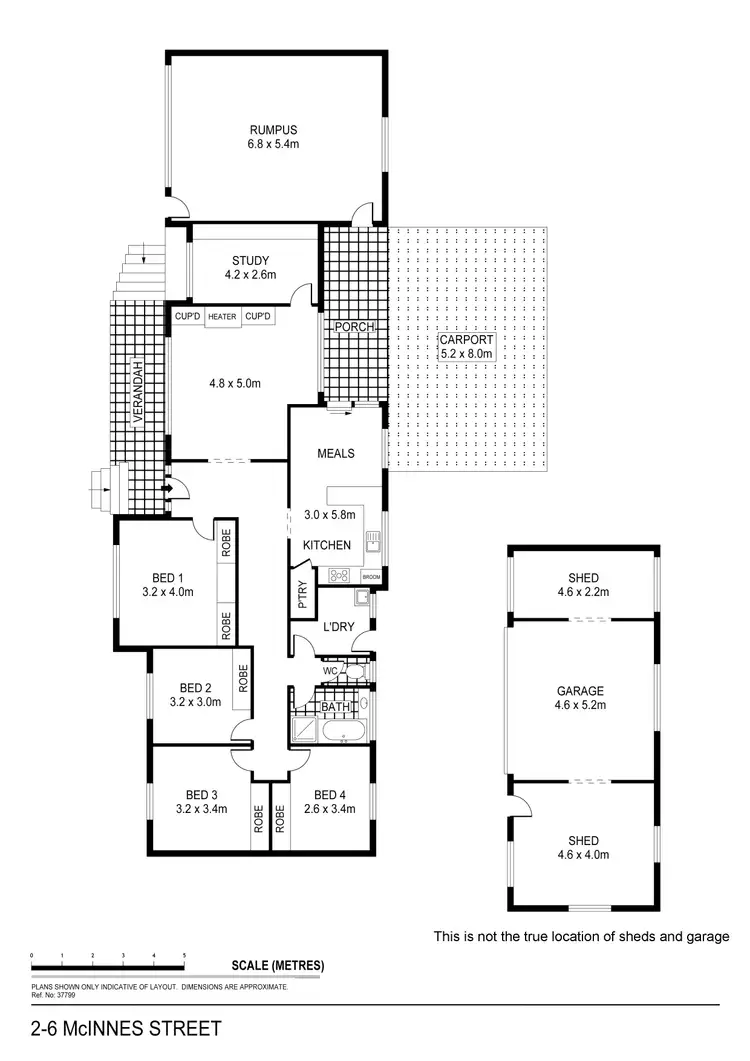 Floorplan of Homely house listing, McInnes Street, Big Hill VIC 3555